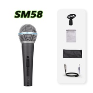 SM58 แท้ ไมค์โครโฟน พร้อมสาย ไมโครโฟนมีสาย ไมค์สาย ไมค์ร้องเพลง ไมค์แบบสาย ไมค์คาราโอเกะ Wired Micro