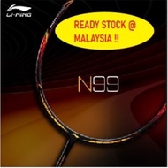 LI-NING AIR STREAM N99 II BLACK Golden Chen Long Badminton national team Racquet High elasticity car