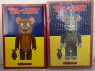 Medicom BE@RBRICK JERRY & TOM Flocky Ver. (TOM AND JERRY) 100% & 400% set