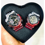 couple G shock Ga One piece jam tangan lelaki perempuan