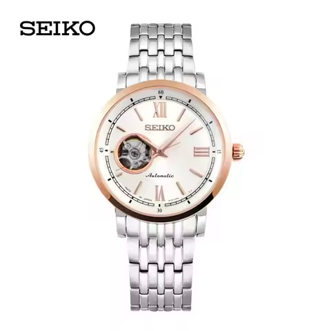 Original SEIKO Men's watch Automatic Mechanical watch 100m waterproof Business watch Sapphire glass 