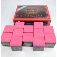 BRUNSWICK CHALK RED | TISA | BILLIARD CHALK | GAMIT SA BILYARAN