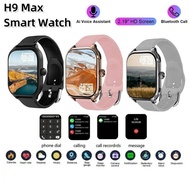 2024 Original H9 Max 2.03"HD Screen NFC Smart Watch Men Women Smartwatch Bluetooth Call Heart Rate B