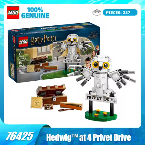LEGO Building Blocks Harry Potter 76425 Privet Drive 4 Hedwig Children's Toys Birthday Gift Christma