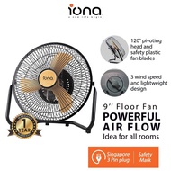 IONA Mini Table Fan 9 Inch | Small Desktop Desk Fan | High Velocity Typhoon Air Circulation Floor Fan Fans 小风扇 - TM2