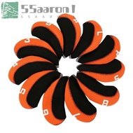 AARON1 Golf Iron Headcover Golf Iron Covers Set Outdoor Sport 11Pcs Durable Golf Putter Iron pole co