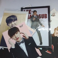 BTOB Official Postcard - Eunkwang Minhyuk Changsub Hyunsik Peniel Ilhoon Sungjae BTOB Time I Mean