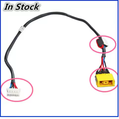 New Laptop DC Power Jack Cable Charging Socket Plug Port Cable For Lenovo G400 G405 G490 G500 G505 G