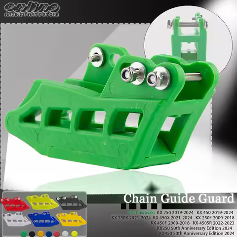 Motorcycle Chain Guide Guard Protector For Kawasaki KX250 KX450 KX250X KX450X KX250F KX450F KX450SR 