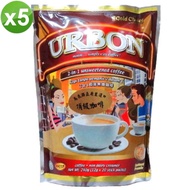 馬來西亞 金寶URBON二合一無糖咖啡-5袋/組