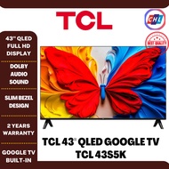 TCL 43" QLED GOOGLE TV I TCL 43S5K