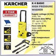 Karcher K4 Basic High Pressure Cleaner