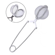 Stainless Steel Handle Tea Ball tea filter Tea Compartment Tea strainer Tea spoon Handle Seasoning B