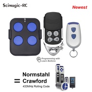 2023 latest Normsthal CRAWFORD RCU433-2/EA433 2KS/4KS/RCU433-4/N002800 EA433 2KM Micro Remote Control Gate ที่เปิดประตูโรงรถ 43392 MHz