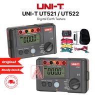 UNI-T UT521  (Earth Resistance 0~2000Ω) / UT522  (Earth Resistance 0~4000Ω) Digital Earth Tester Ear