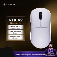 ATK A9 Air Ultimate Wireless Gaming Mouse Tri-Model Dual 8KHz PAW3950UItra 800mAh 42000DPI 750IPS Li