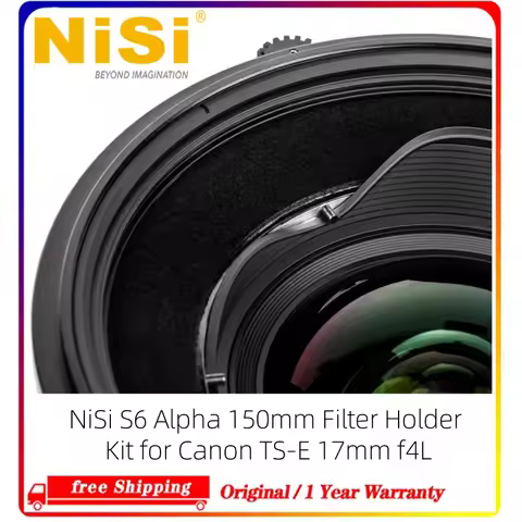 NiSi - S6 150mm Filter Holder Kit for Canon TS-E 17mm f/4L | 3-Stage Filter System Holds 2x 150x150m