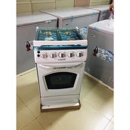 Union gas range cooker with oven