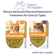 Elanco Advocate Flea and Heartworm Treatment for Cats