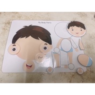 Body Parts Recognition-Body Parts Matching Montessori