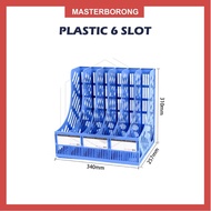 masterborong 3/4 Tier Desk Organizer Tray office Plastic Magazine Holder Organizing Files Document S