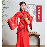 Children Children's Ancient Costume Tang Costume Girls Ancient Costume Fairy Clothing Performance Co
