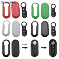 EAZYLIVING 3Pcs/set 3 Buttons Remote Modified Flip Silica Car Key Shell Cover Blade Key Cover Case F