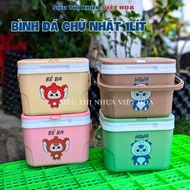 1 LITER RECTANGULAR ICE BOTTLE, 1 LITER CHAU HUNG ICE BOTTLE, 1 LITER ICE BOTTLE, RECTANGULAR ICE BO