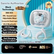 Sanrio Wireless Bluetooth Noise Cancelling Earphone,Bluetooth Headset,HiFi Earbud Earphones, Earpiec