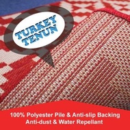 Jute Carpet 200cm x 290cm / 160cm x 230cm / Dust-proof & waterproof carpet