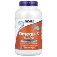 now Foods Molecularly Distilled Omega-3 1000 MG Softgels 180 EPA / 120 DHA A Dietary Supplement