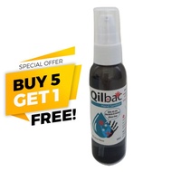 Hand Sanitizer 60ml Spray Qilbac Ready Stock 75% Alcohol Ethanol Based Instant Liquid Sanitiser Kill 99.99% Virus