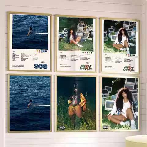 LANA SZA Poster Canvas Painting Wall Art Picture Living Room Home Bedrooom Decor