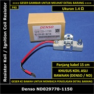 Toyota Starlet Capsule 1300 cc EP81 1990-1991 Denso Japan ND Coil Resistor029770-1150 Ignition Coil 