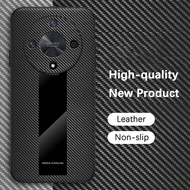 Casing for Huawei Honor X9b 5G HonorX9b ALI-NX1 Phone Case Leather Acrylic Carbon Fiber Soft Silicon