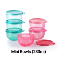 Tupperware Mini Bowl 230ml / Tupperware Small Round