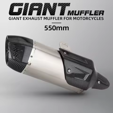 51mm Off-road Motorcycle Universal Exhaust Muffler Escape Moto For Dirt Bike CRF250 DR650 CRF1100L T