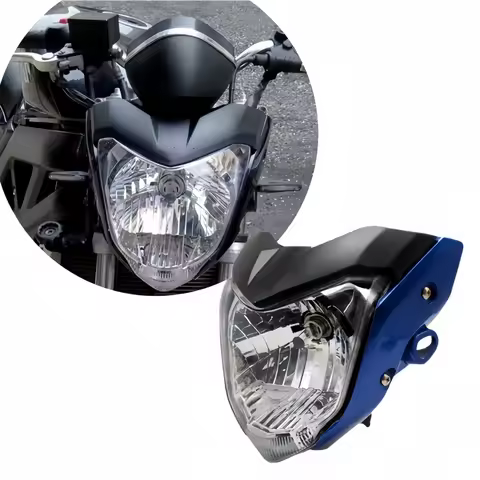 Motorcycle Head Light Headlight Headlamp Comp with Lamp Case for Yamaha FZ16 FZ 16 Motorbike Parts R