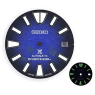 Uncle Accessories~7S26 Movement Dial Diameter 28.5mm Luminous Velcro Oil Embossed Dial Watch Accesso