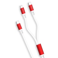 PD 2 in 1 Fast Charging Lightning and USB Type C Cable