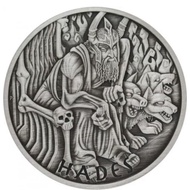 Tuvalu Gods Of Olympus Silver Coin 1oz - Hazes