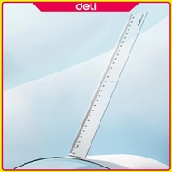 Deli 30cm Square Feet Plastic Ruler 6230 1PC