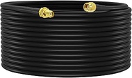 Nisaea 65FT SMA Antenna Adapter Male to Female with Connecting Line 20 Meters RG58 Coaxial Cable SMA