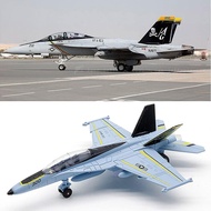 With Holder Stand Diecast F-18 Hornet Fighter Jet US Airforce Alloy Military Aircraft Model Jet Peju