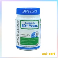 Life Space Probiotics for 60+Years 60 Capsules <Unicart>