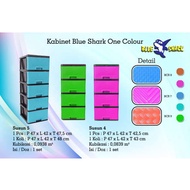 4-Tier Plastic Wardrobe Wardrobe/ Plastic Clothes Drawer Rack - One Color