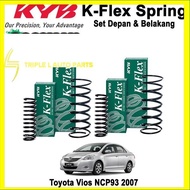 Toyota Vios NCP93 2007 KYB KAYABA  K-Flex Coil Spring Set