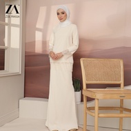 ZOE ARISSA BAJU KURUNG MODEN LACE Kurung Premium Satin Ironless Murah Kurung Hijau Kurung Nude Ivory RATNA Kurung Plain