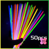 Winsome แท่งเรืองแสง 100 pcs แค่หักก็เรืองแสงแล้ว แท่งไฟ คละสี แต่งตัวตามเทศกาล Glow Sticks