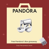 Pandora 100% S925 Silver Jewelry Exquisite Gift Couple Gift Set Music Note Mini Charm 794513C00